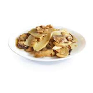 193. Pollo con funghi e bambu