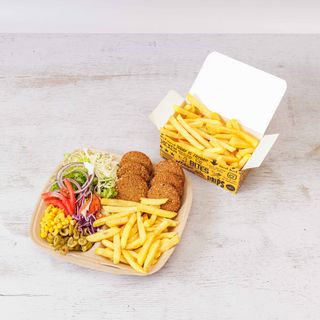 Menù piatto falafel