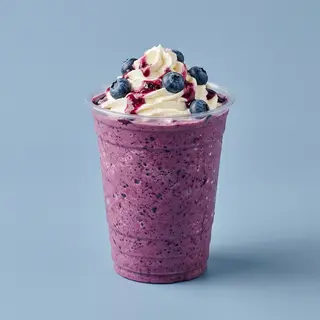 Blueberry milkshake