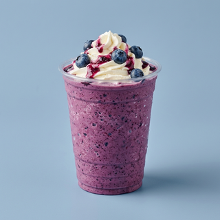 Blueberry milkshake