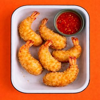 Креветки темпура