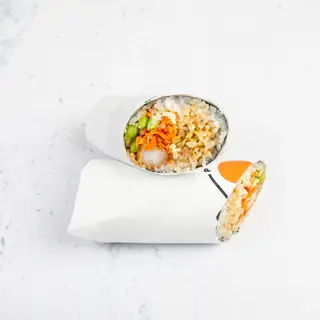 Sushi burrito Prawns