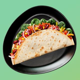 Spicy Meat Piadina Romagnola