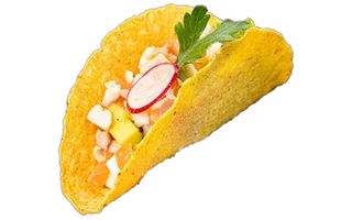 Taco pesce misto e salsa tartufo - 1 pezzo