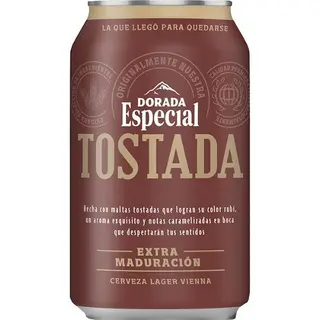 Cerveza Dorada Especial Tostada (33 Cl.)