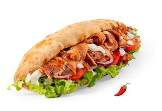 Doner Kebab pui mare