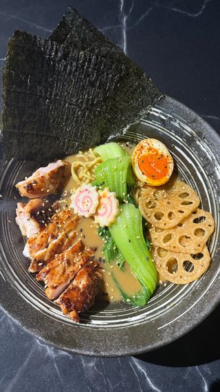 Grilled ramen