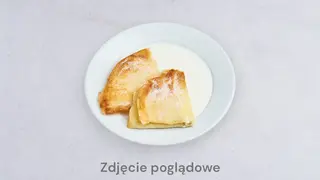 Naleśnik z owocami i jogurtem