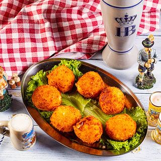 შემწვარი სულგუნის ბურთულები