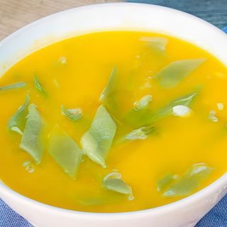 Sopa de feijão verde