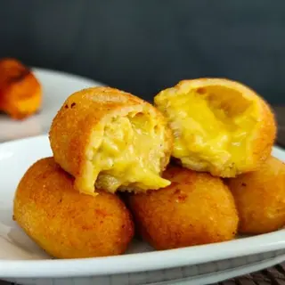 Croquetas caseras de pollo con curry