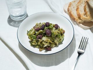 Scarole olive e capperi