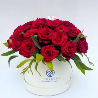Boite De Fleurs Bombé M