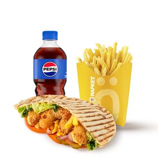 Комбо меню Піта з креветками