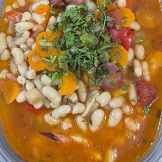 Feijoada de Camarão Com Arroz 