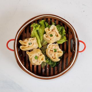 Shao mai ravioli sa škampima