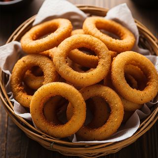 Anelli di cipolla fritti 