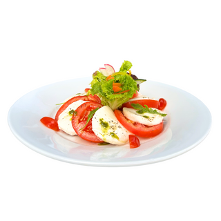 Salade de tomate à la Mozarella 