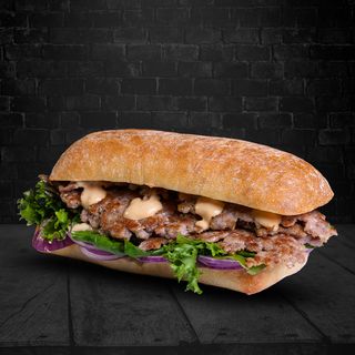 Panino con salsiccia