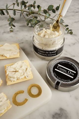 Crema de Queso de Oveja con Trufa Blanca