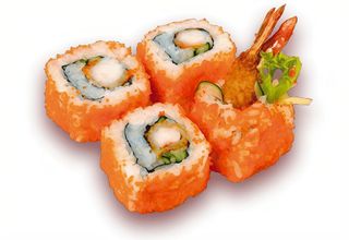 26. Califórnia Tempura de Camarão 4 Peças