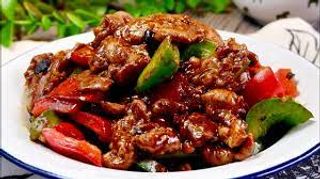 Sauted Sliced Pork With Bean Paste, Shanhai Taste 上海 酱爆 肉片