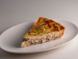 Пиріг Кіш Лорен з кур/гриб/шпинат