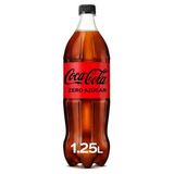 Coca-Cola Zero Azúcar Botella 1,25 L.