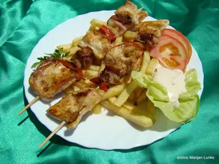 Ražnjić menu