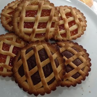 Crostatina artigianale marmellata/Nutella 