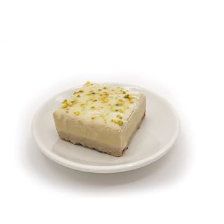 Monoporzione pistacchio e lampone vegana e senza glutine