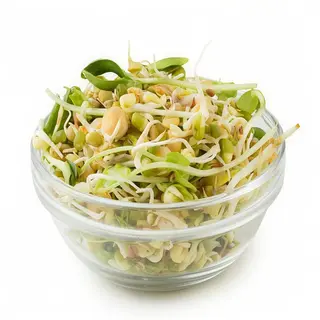 ensalada de brotes de soja
