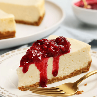 Cheesecake cu topping fructe de padure