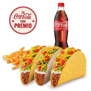 Menú 3 Tacos Supreme