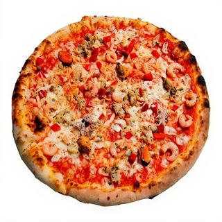 Pizza Mar Y Montaña Individual