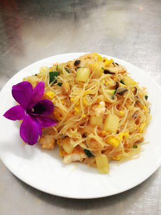 54 Spaghetti di riso singapore 新加坡米粉