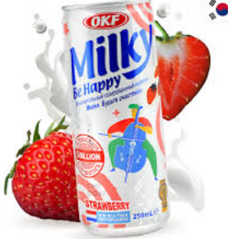 Milky Soda De Fresa Coreana (200 Ml.)