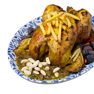 دجاجة+الدغميرة+الفريت 