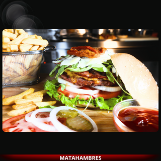 Burger Premium Experience + Patatas Fritas