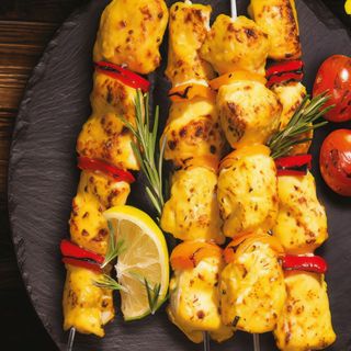 Afghani kebab de pollo