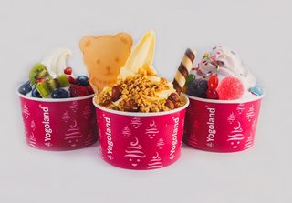 Jogurt mrożony'Kinder Bubble' 300g