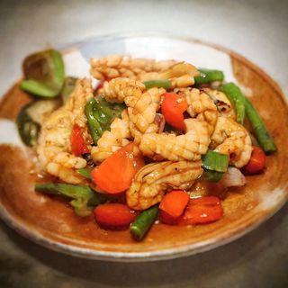 Stir-Fried Squid,