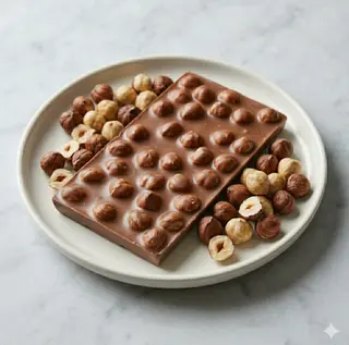 Tavoletta cioccolato al latte e nocciole