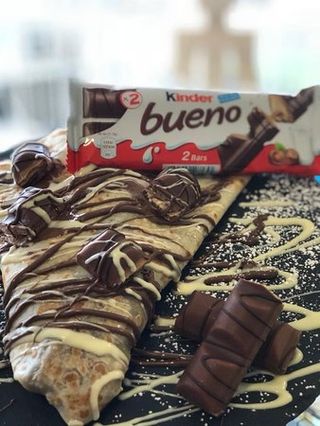 Crêpe Sucrée Kinder Bueno