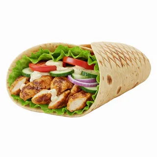 Box sandwich: Le fameux shawarma Poulet 