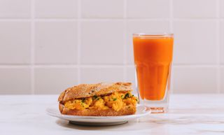 Menu sandes ovo mexido