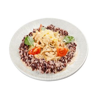 Пилешко филе с микс гъби и пармезан (450г)