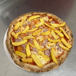 Salsiccia fresca e patatine