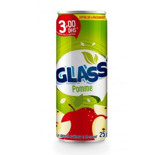 Glass - Pomme  ( 25Cl ) Canette