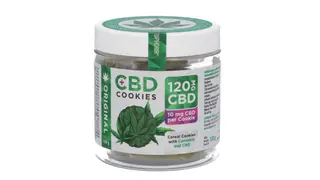 PROMOCJA Ciastka zbożowe CBD Euphoria Original 120mg